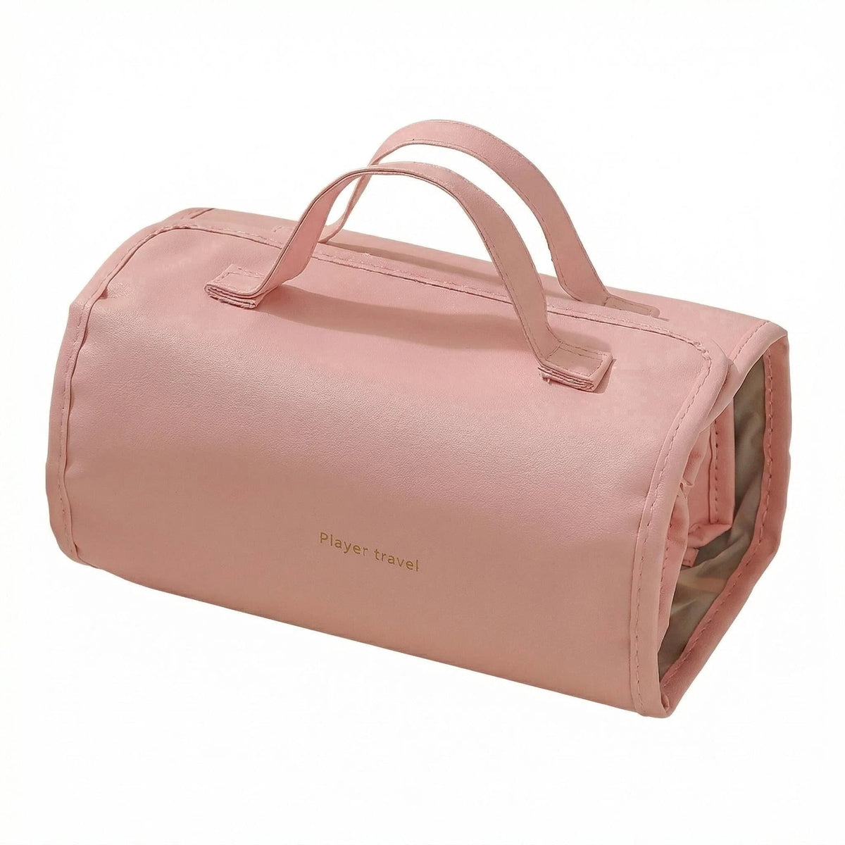 Expandable 4-in-1 Makeup and Toiletry Bag with Detachable Pockets, Pink