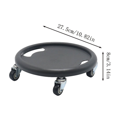 Four-Wheel Ab Roller with Knee Mat, Multi-Directional Core Trainer - Image 6