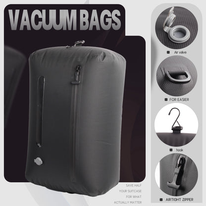 Travel Vacuum Compression Bags with Rechargeable Pump, 2-Pack 39 L Waterproof - Image 3