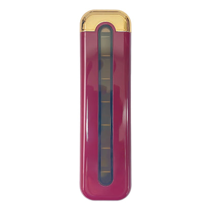 Slim 7-Day Pill Organizer with Slide-Open Compartments, Colours Vary - Image 5