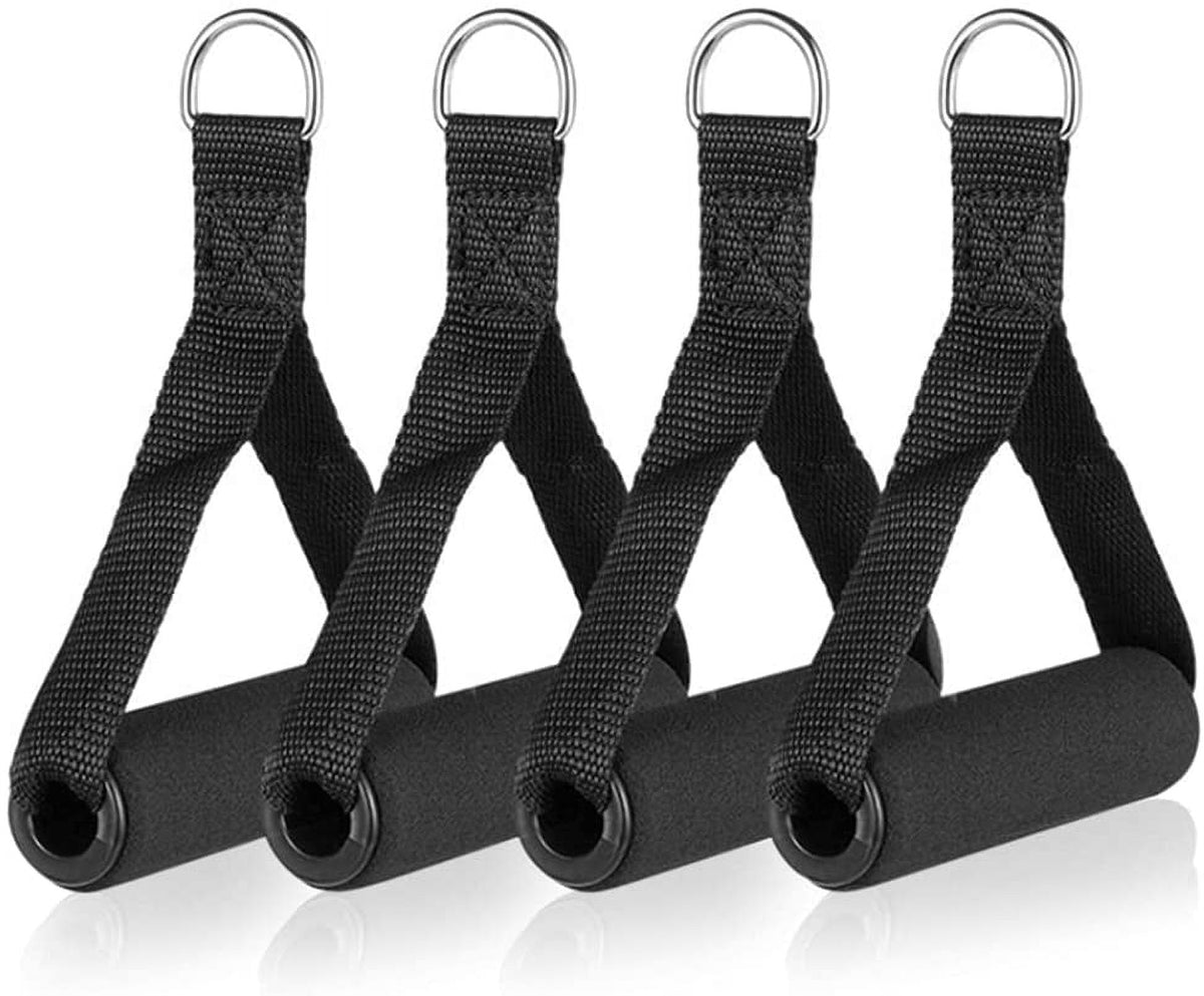 Foam Grip Handles for Resistance Bands, Set of 4, Non-Slip Sweat-Wicking Grips - Image 2