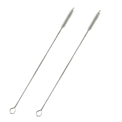Stainless Steel Straw Cleaning Brush, 6.9 in Heavy-Duty Bristle Cleaner - Image 2