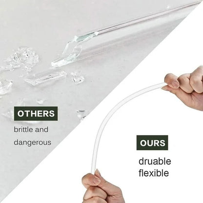 Replacement Straws for 40 oz and 30 oz Tumblers, 6-Pack with Cleaning Brush, Clear - Image 5