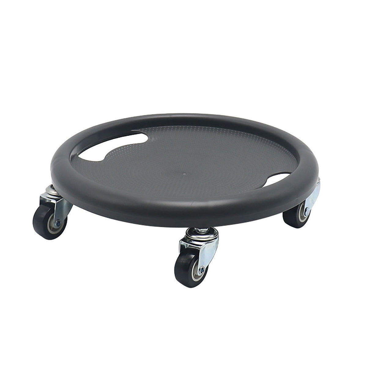 Four-Wheel Ab Roller with Knee Mat, Multi-Directional Core Trainer