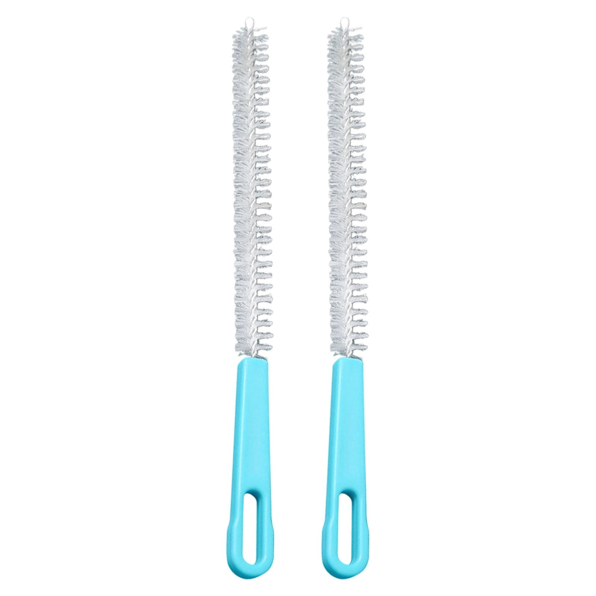 Extra-Long Straw Cleaning Brushes, 8 in, Set of 2, Blue