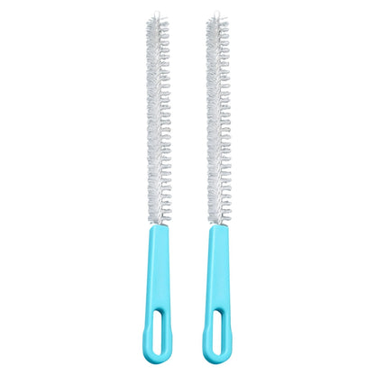 Extra-Long Straw Cleaning Brushes, 8 in, Set of 2, Blue