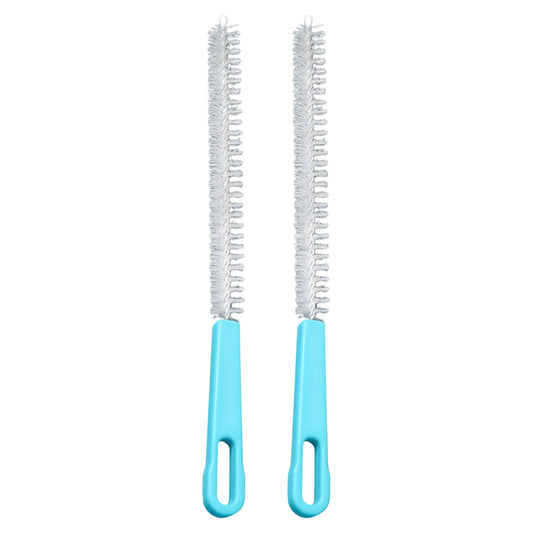 Extra-Long Straw Cleaning Brushes, 8 in, Set of 2, Blue