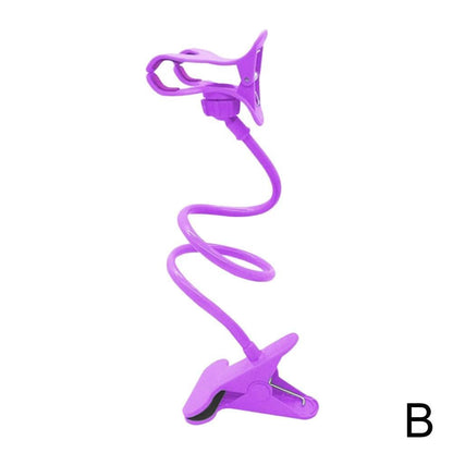 Flexible Gooseneck Phone Holder with Clamp and Suction Cup, 28 in Long Arm - Image 5