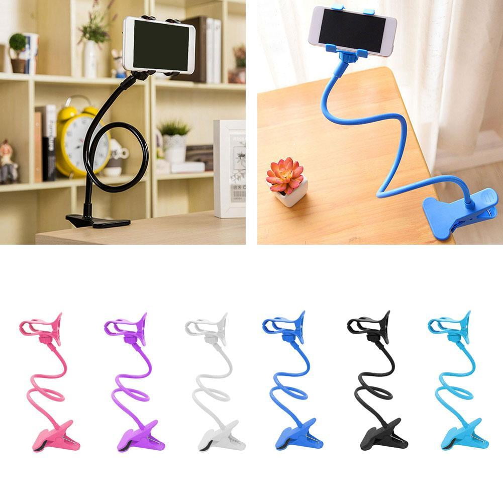 Flexible Gooseneck Phone Holder with Clamp and Suction Cup, 28 in Long Arm - Image 3