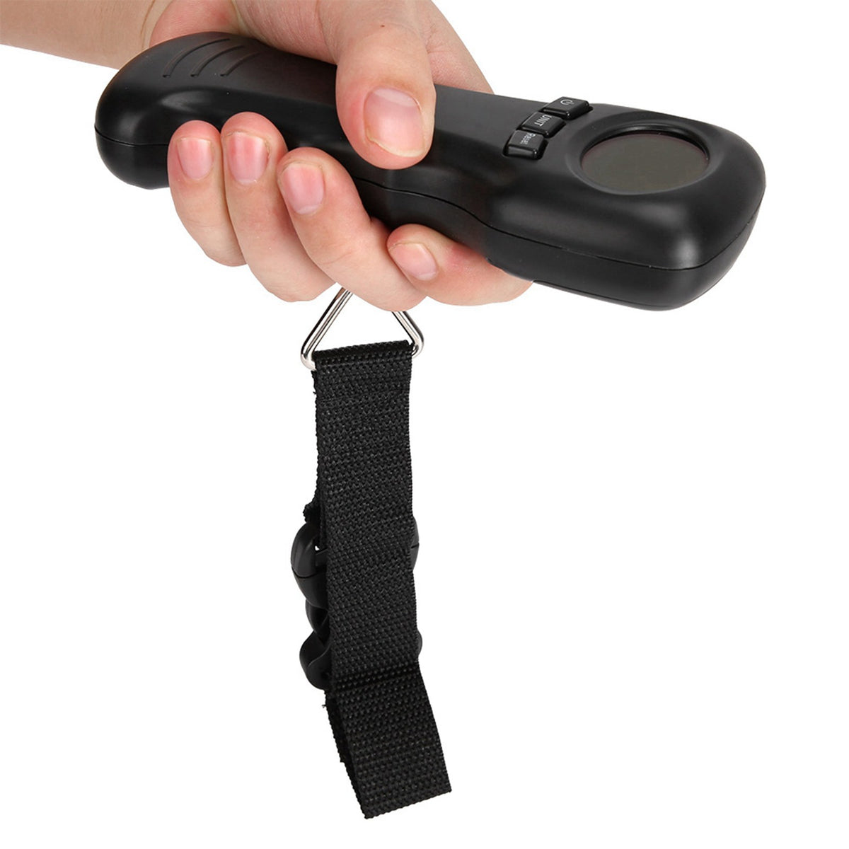 Digital Hanging Luggage Scale, 97 lb / 44 kg Capacity with LCD and Tare - Image 5