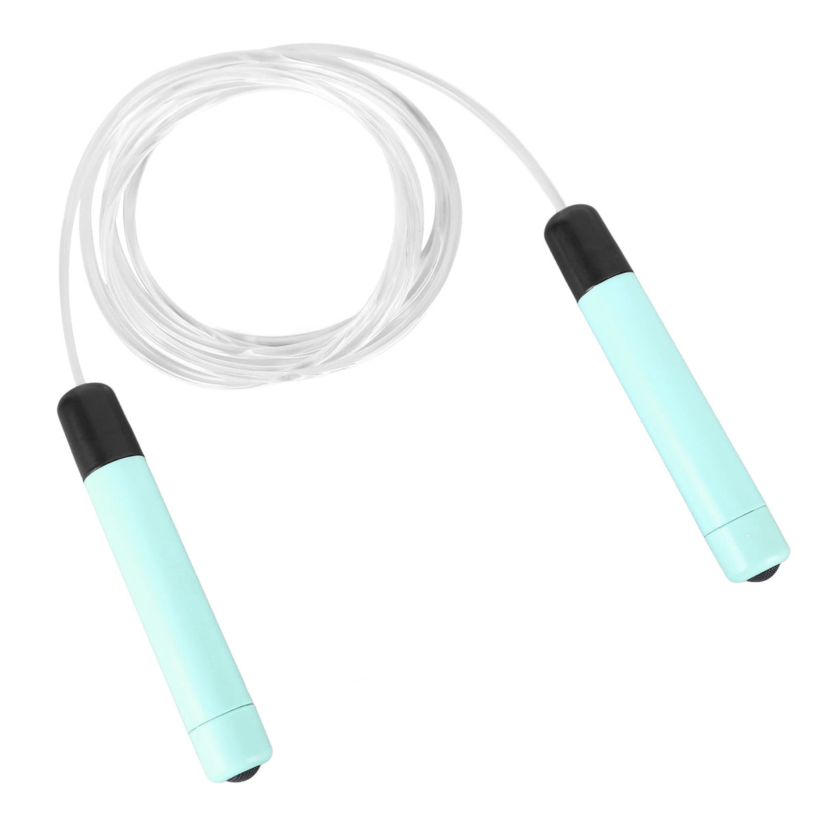 LED Light-Up Jump Rope with Cushioned Grip Handles, Green