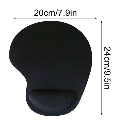 Ergonomic Mouse Pad with Memory Foam Wrist Rest and Non-Slip Base, 240 x 200 mm - Image 4