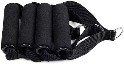 Foam Grip Handles for Resistance Bands, Set of 4, Non-Slip Sweat-Wicking Grips - Image 5