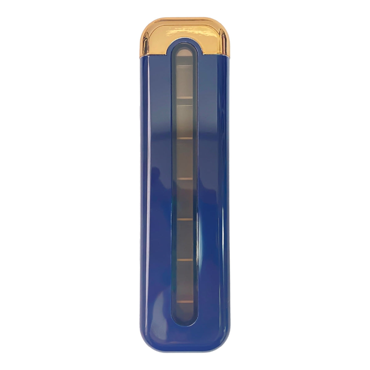 Slim 7-Day Pill Organizer with Slide-Open Compartments, Colours Vary - Image 2