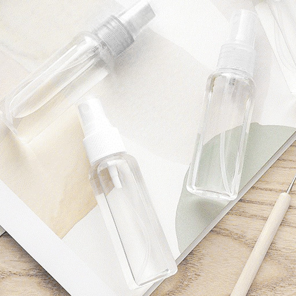 Fine-Mist Travel Spray Bottles, 100 ml Refillable, Set of 2, Clear - Image 3
