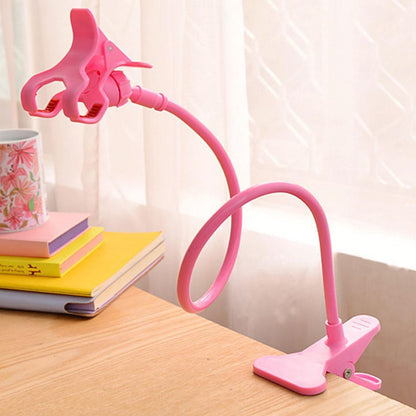 Flexible Gooseneck Phone Holder with Clamp and Suction Cup, 28 in Long Arm - Image 2
