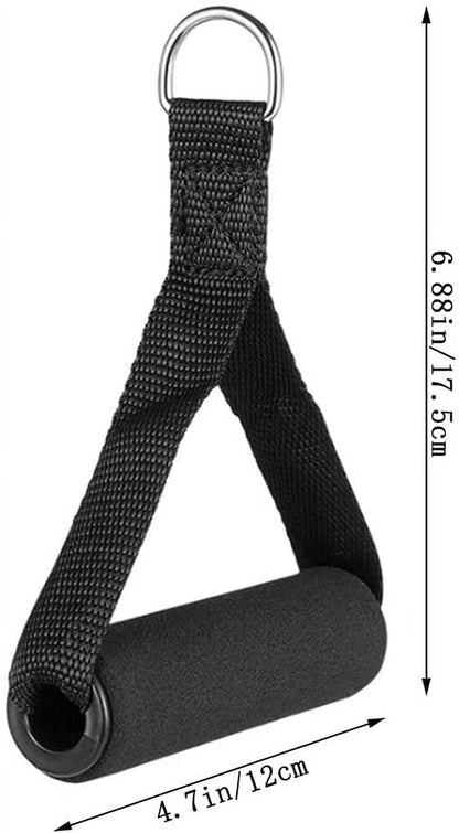 Foam Grip Handles for Resistance Bands, Set of 4, Non-Slip Sweat-Wicking Grips - Image 3
