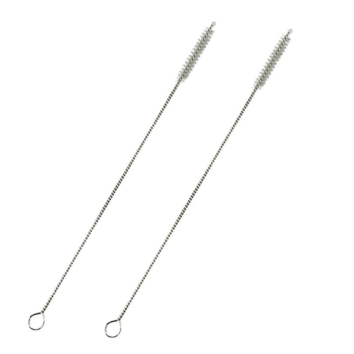Stainless Steel Straw Cleaning Brush, 6.9 in Heavy-Duty Bristle Cleaner