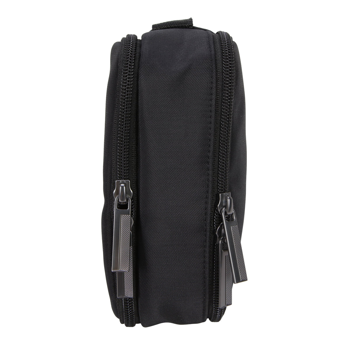 Compression Packing Cubes, 4-Piece Nylon Set with Expandable Mesh-Front Zippers, Black - Image 6